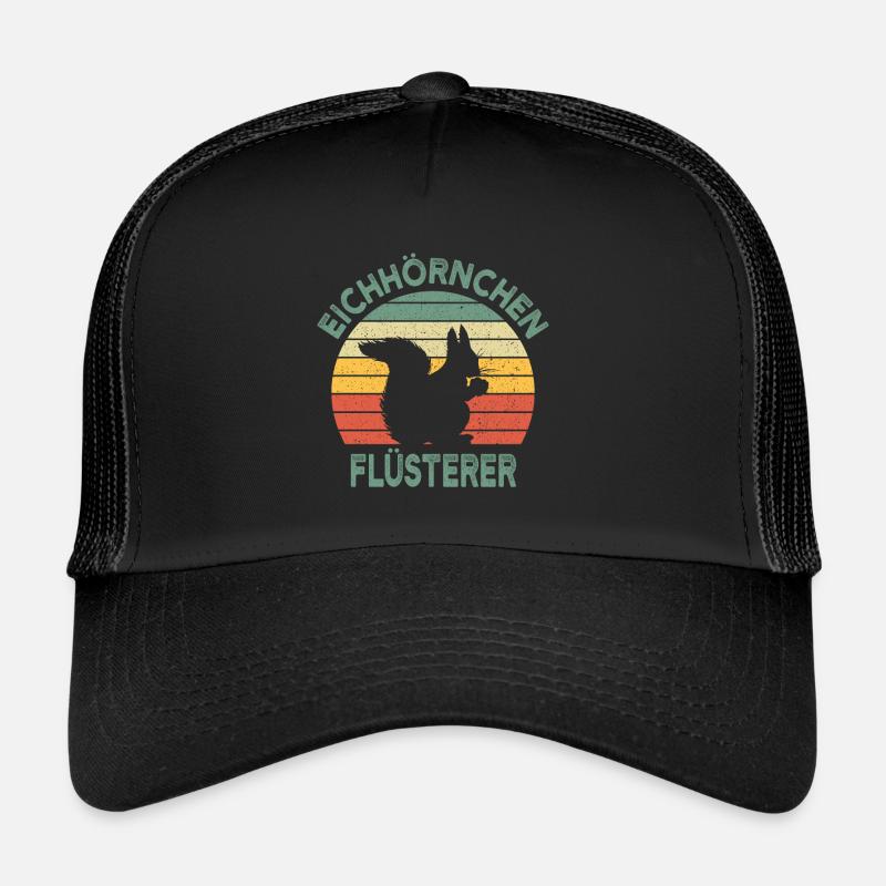 Eichhörnchen Flüsterer Vintage lustig Geschenk Trucker Cap