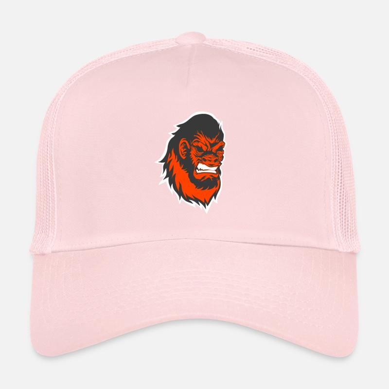 Tête de gros singe Casquette trucker 