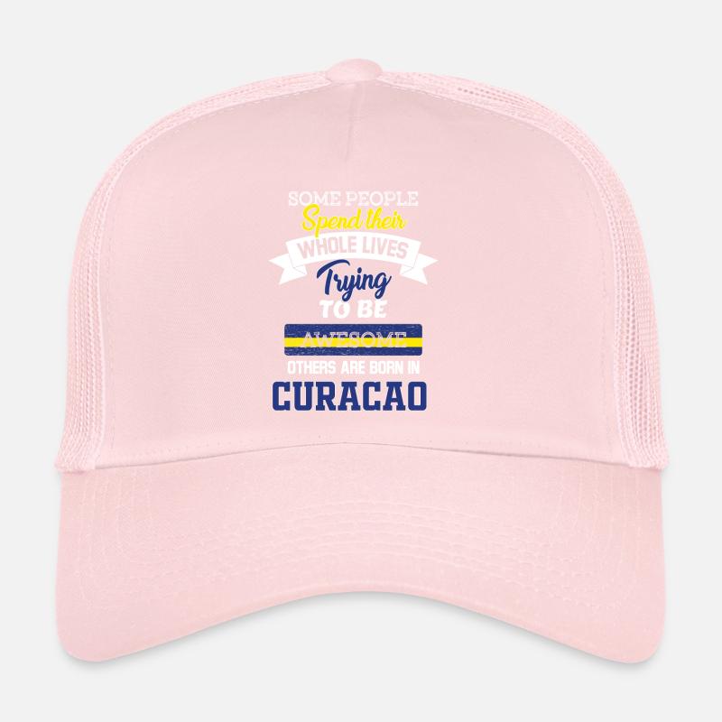 Né à Curaçao Casquette trucker 