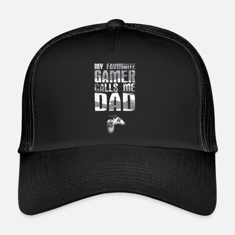 My favourite - Trucker Cap - Schwarz/Schwarz