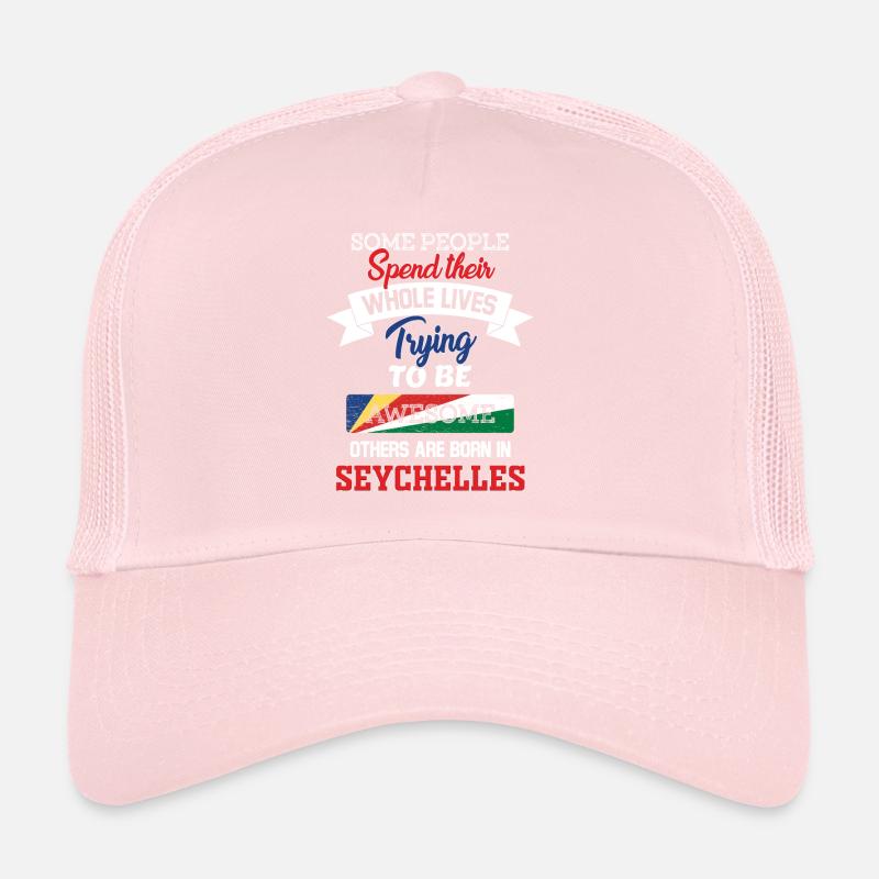Né aux Seychelles Casquette trucker 