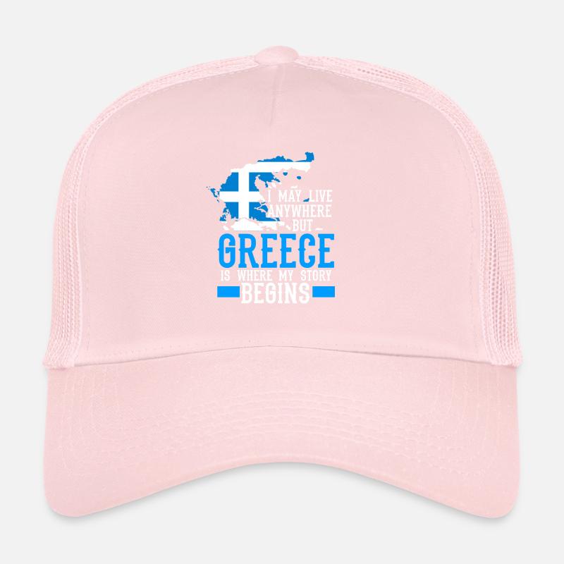Greece vacation Trucker Cap