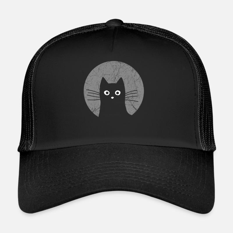 chat Casquette trucker 