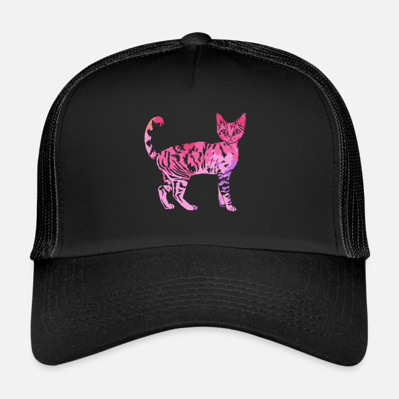 Devon Rex Katze Devon Rex Katze Bunt Trucker Cap