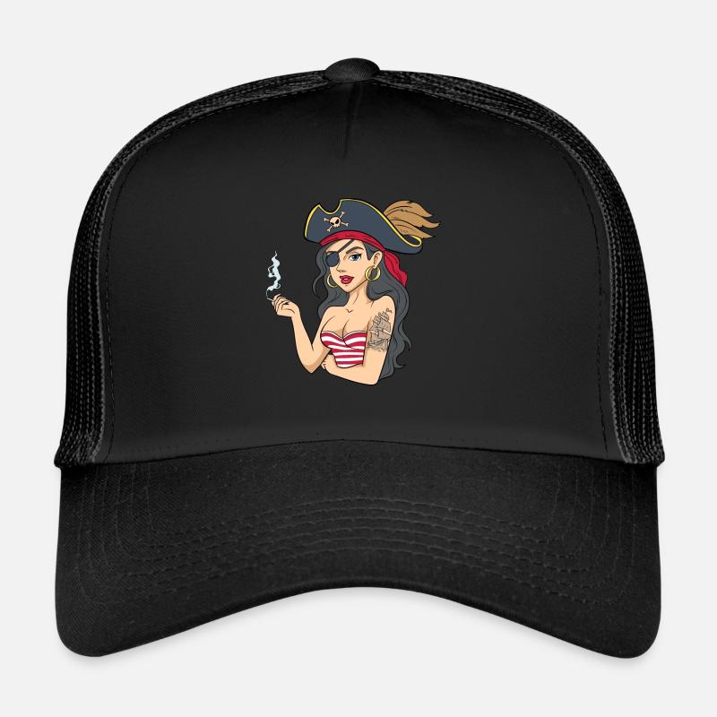 Pirate pirates pirates Casquette trucker 