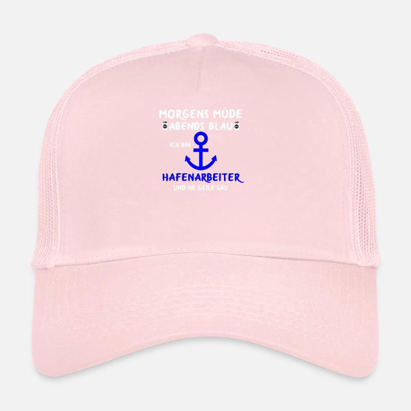 Hafenarbeiter Dockarbeiter Docker Hafen Trucker Cap