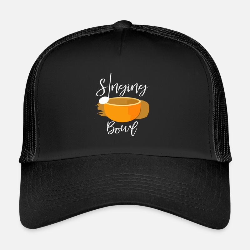 Meditation - Trucker Cap - Schwarz/Schwarz