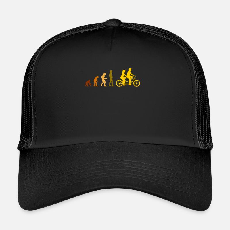 Tandem Evolution bike Trucker Cap