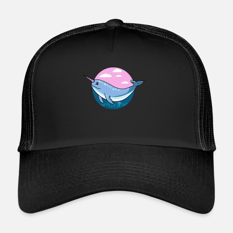 Narval, narval animal, narval narval Casquette trucker 