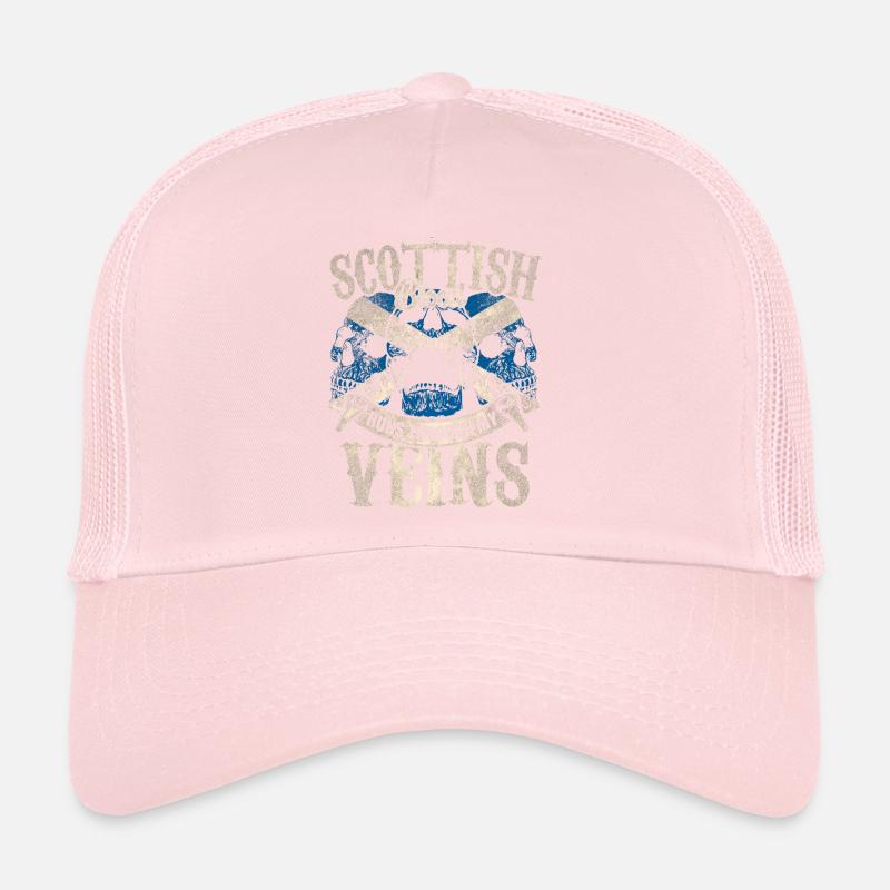 Le sang écossais coule dans mes veines Casquette trucker 