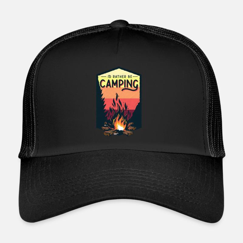 Camping Trucker Cap