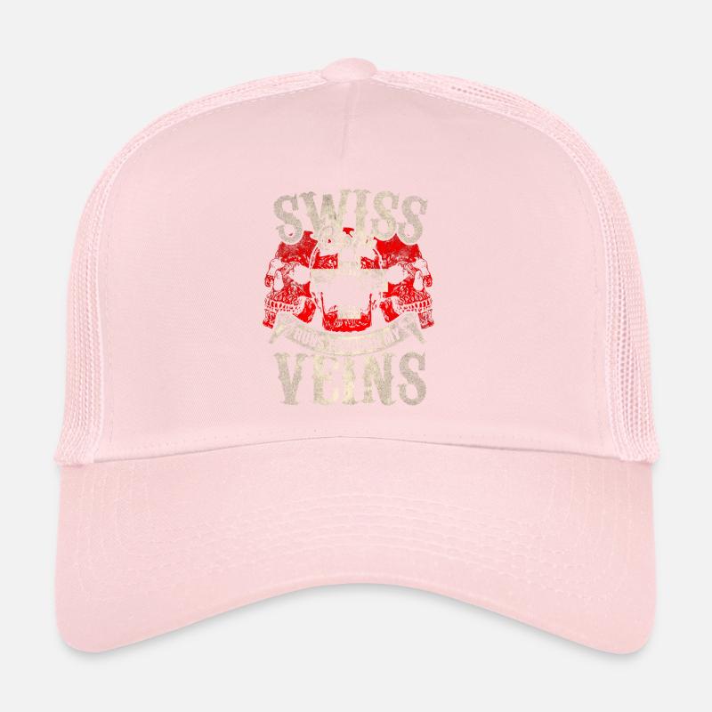 Schweizer Blut fliesst durch meine Venen Trucker Cap