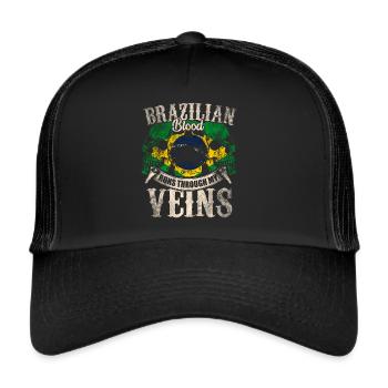 Brazilian - Trucker Cap - black/black - Front