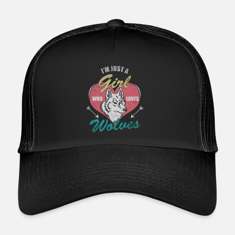 wolf Trucker Cap