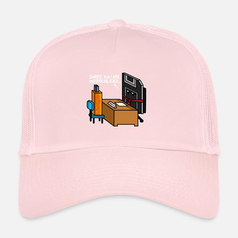 Entretien d'embauche avec clé USB Casquette trucker 