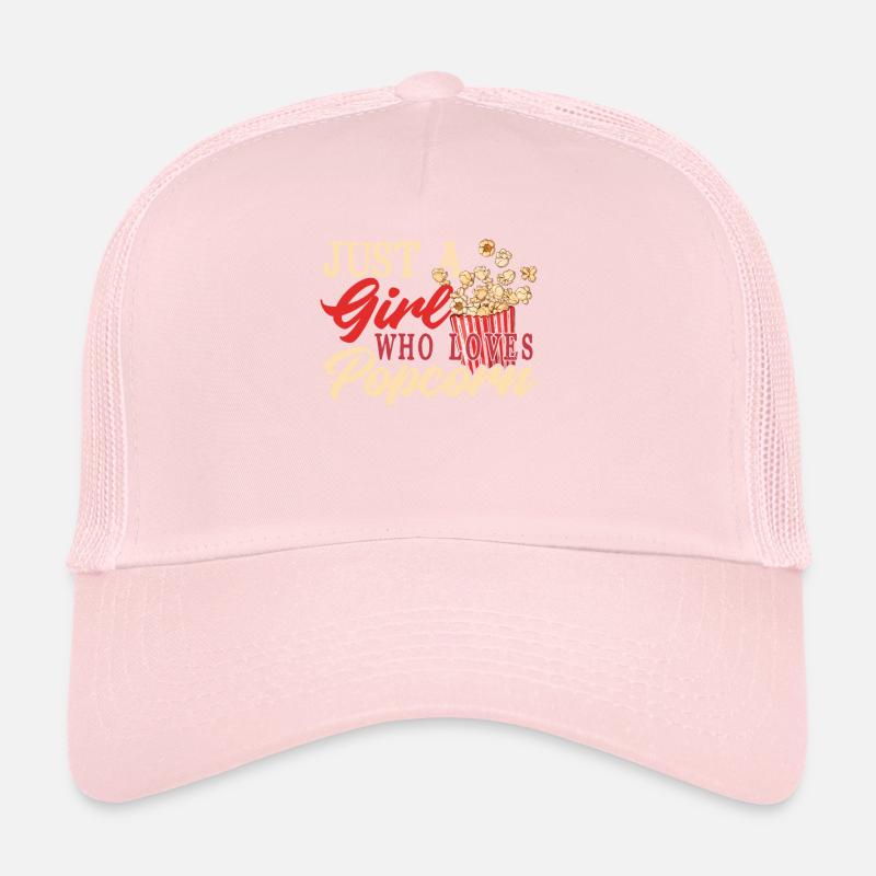 Femme pop-corn Casquette trucker 