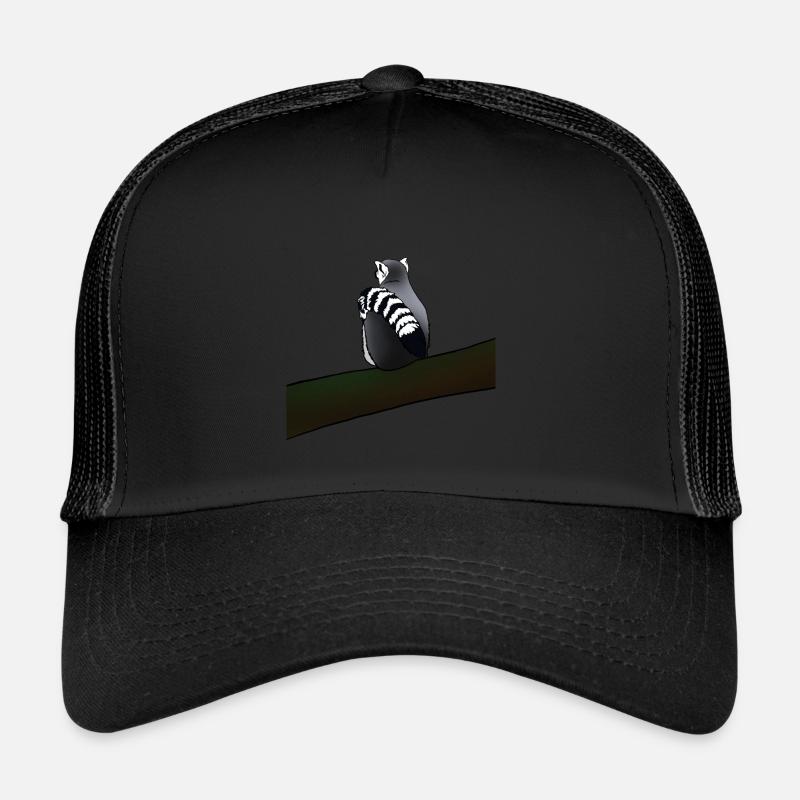 Cadeau de singe lémurien et lémurien pour amis singes Casquette trucker 