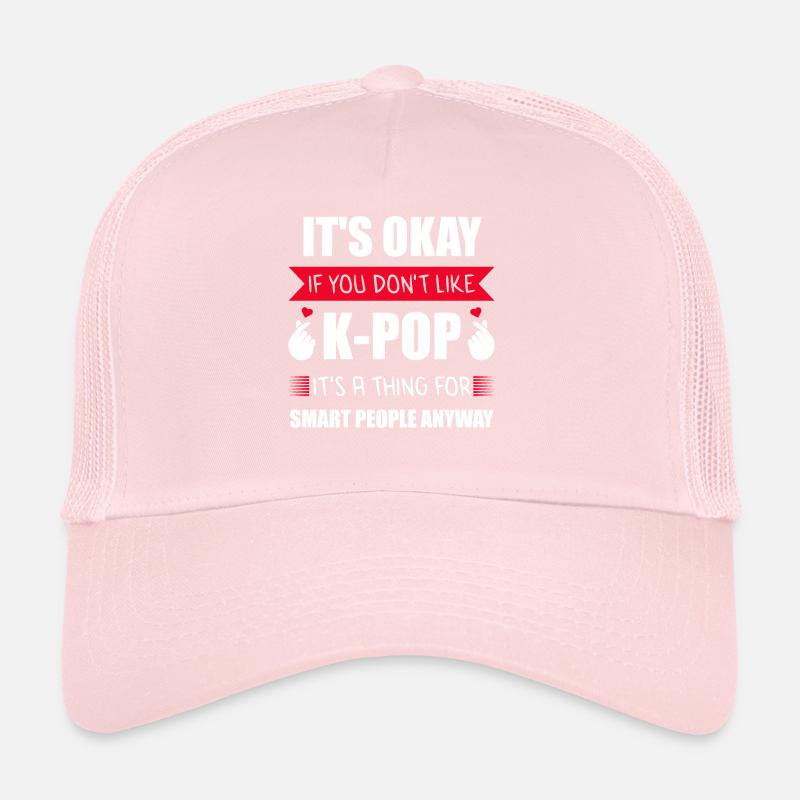 K-Pop Merch Korean Clothes Cadeau de Corée du Sud Casquette trucker 
