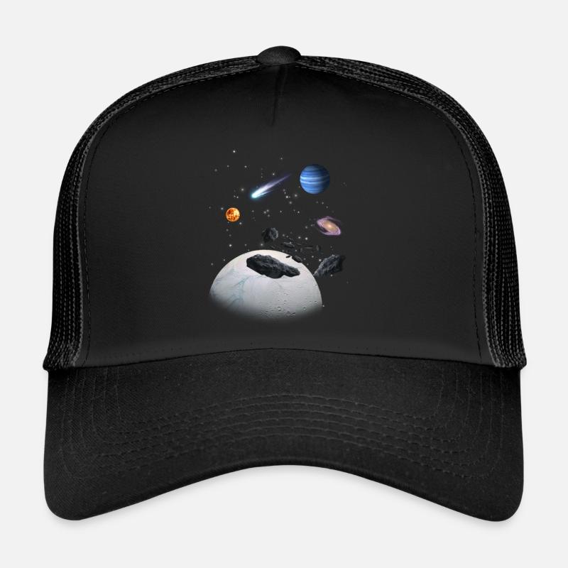 Solar system - Trucker Cap - black/black
