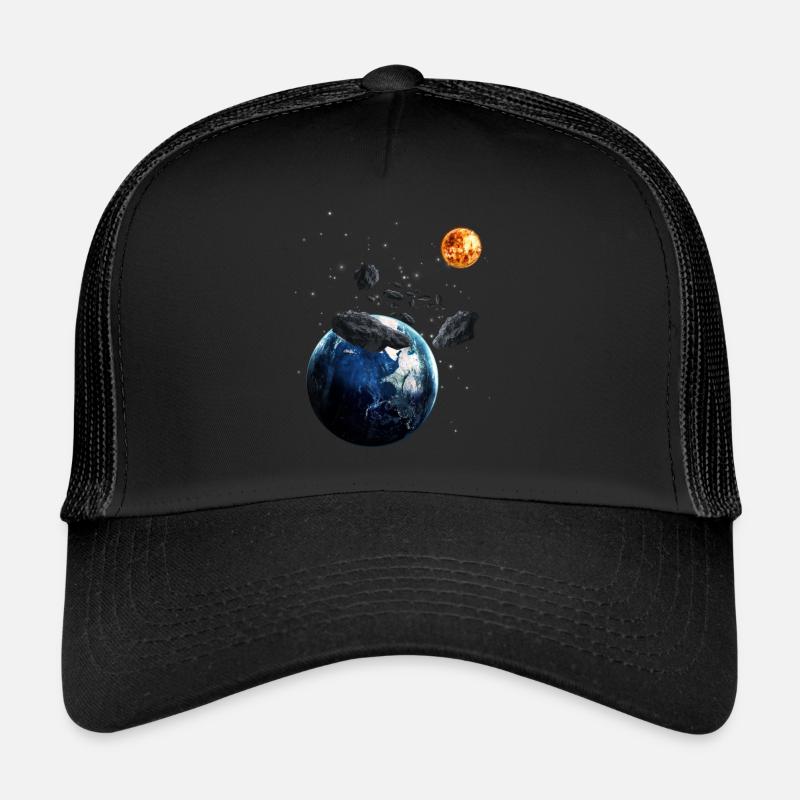 Universum - Trucker Cap - Schwarz/Schwarz