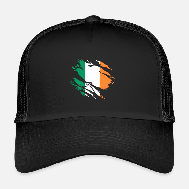 Drapeau irlandais Casquette trucker 