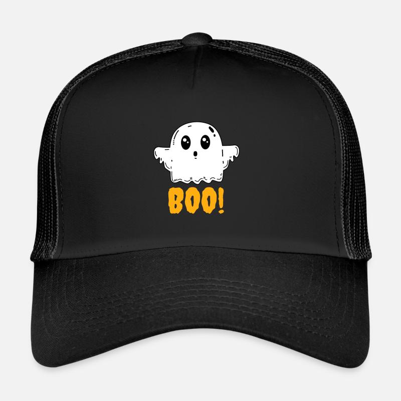 Fantôme Boo Halloween Casquette trucker 