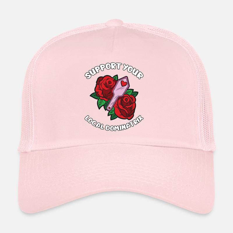Support Your Local Dominatrix BDSM Domina Humor Trucker Cap