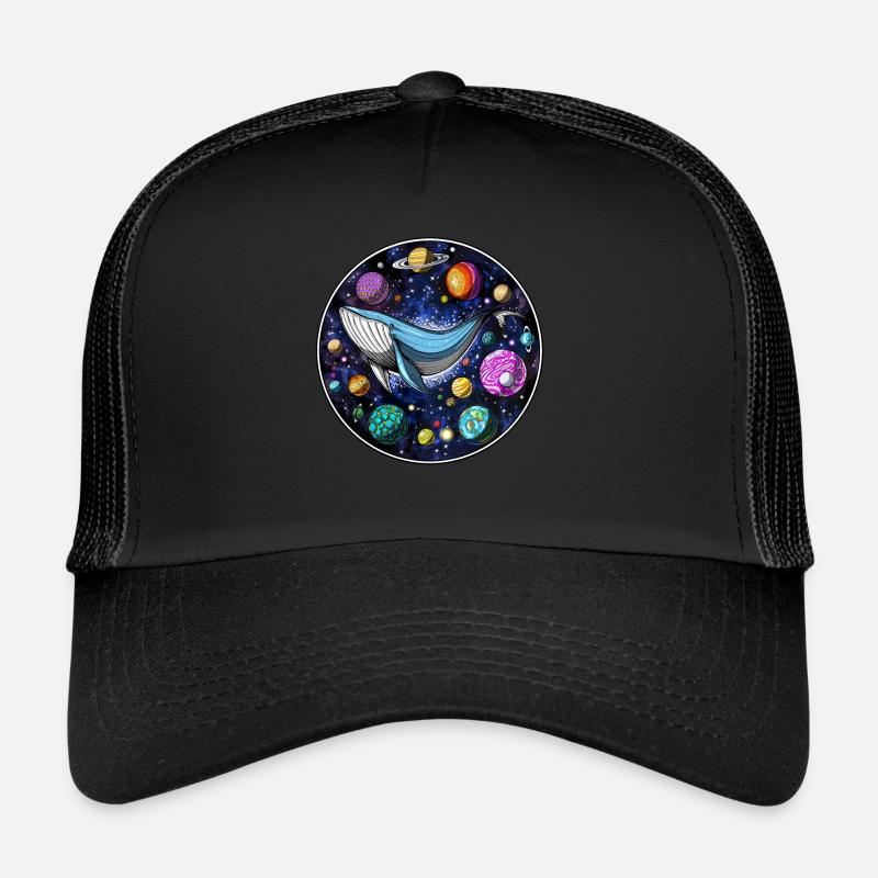 Baleine psychédélique Casquette trucker 