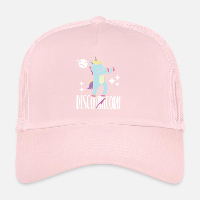 Licorne disco Casquette trucker 