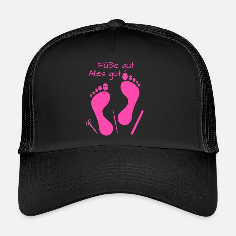 Fußpflege Pediküre Podologe Nagelstudio Geschenk Trucker Cap