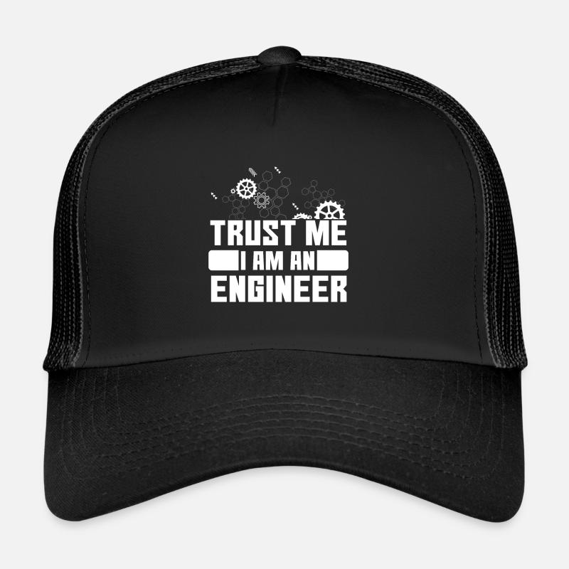 Fais-moi confiance je suis ingénieur Casquette trucker 