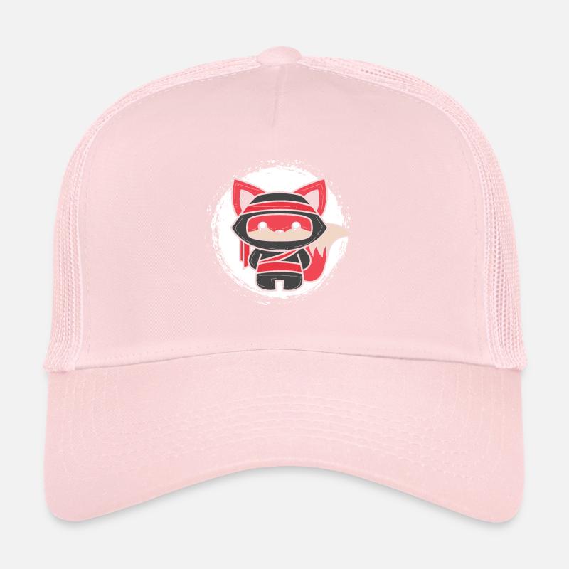 Ninja Fox Gift for Shinobi Foxes & Ninjas Trucker Cap