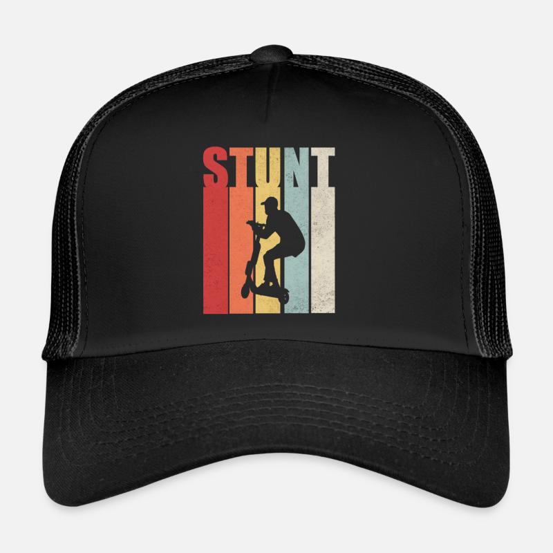 Cadeau de cavalier de scooter de scooter de cascade Casquette trucker 
