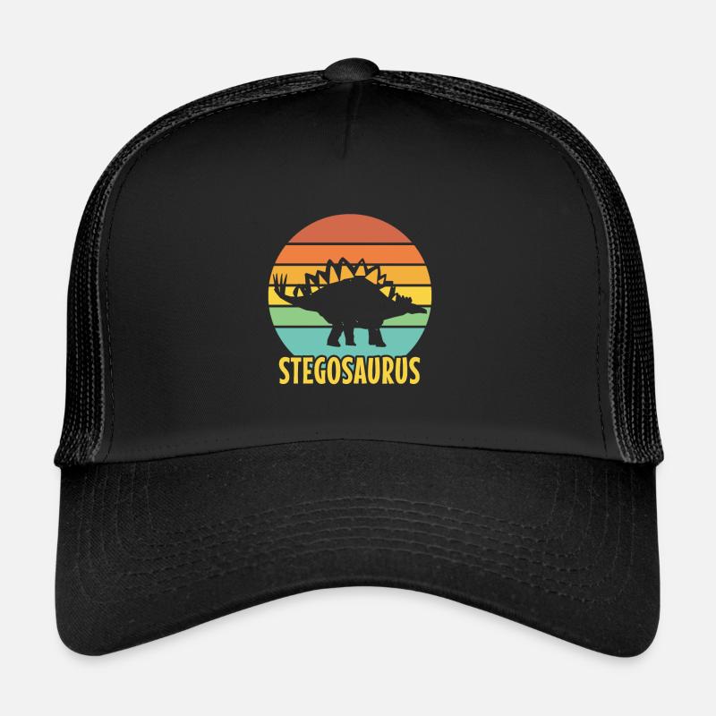 great stegosaurus dinosaur gift for dinosaurs Trucker Cap