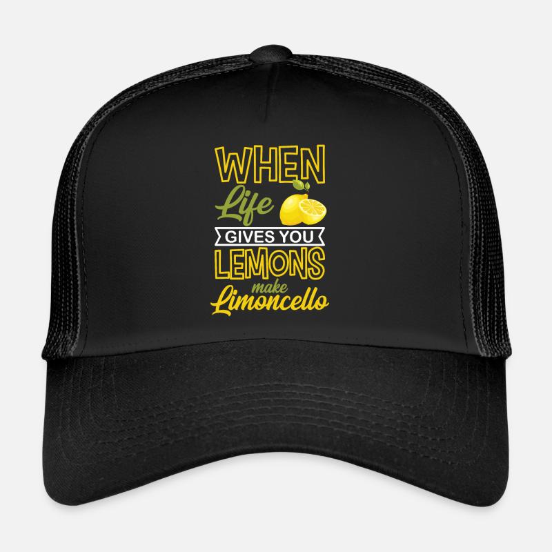 Cadeau d'énonciation drôle de Limoncello Casquette trucker 