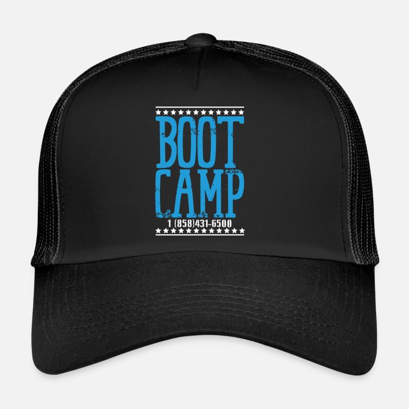 Bootcamp Armée militaire Casquette trucker 