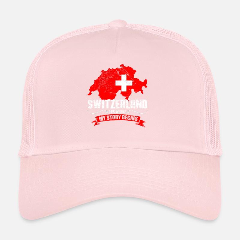Suisse Casquette trucker 