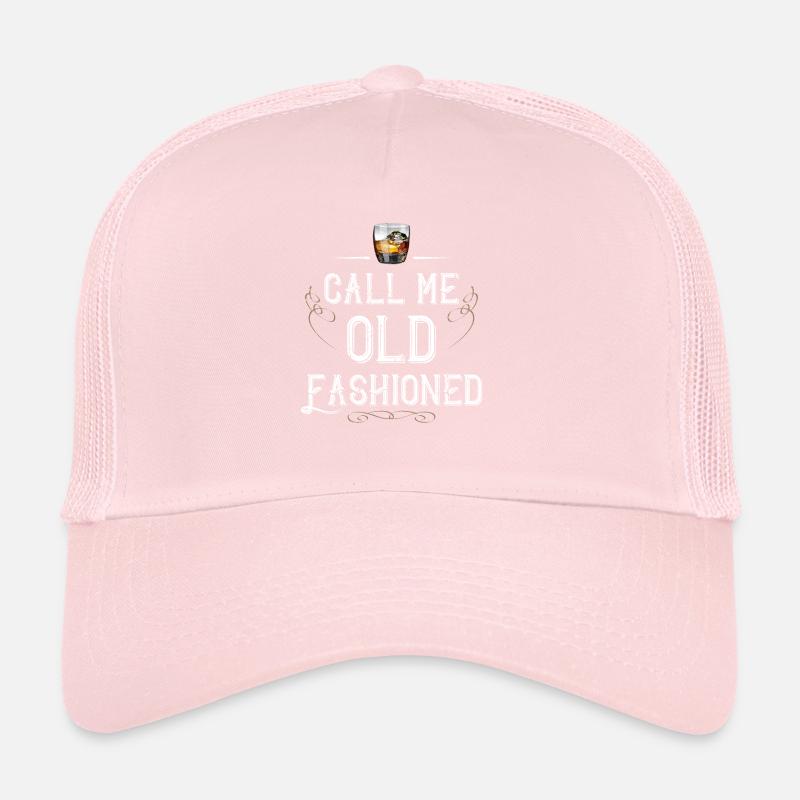 Call Me Old Fashioned Design Bithday Gift Whisky Casquette trucker 