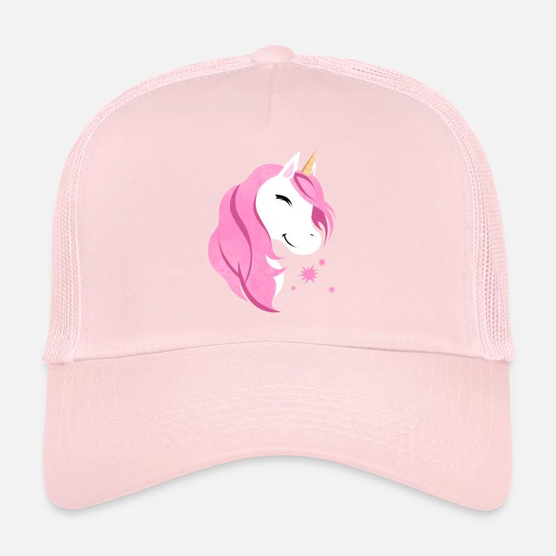 Pink Einhorn Niedlich Trucker Cap