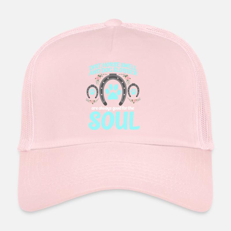 Dirt Horse Odeur Et Chien Chien Slobber Chien Chiens Casquette trucker 