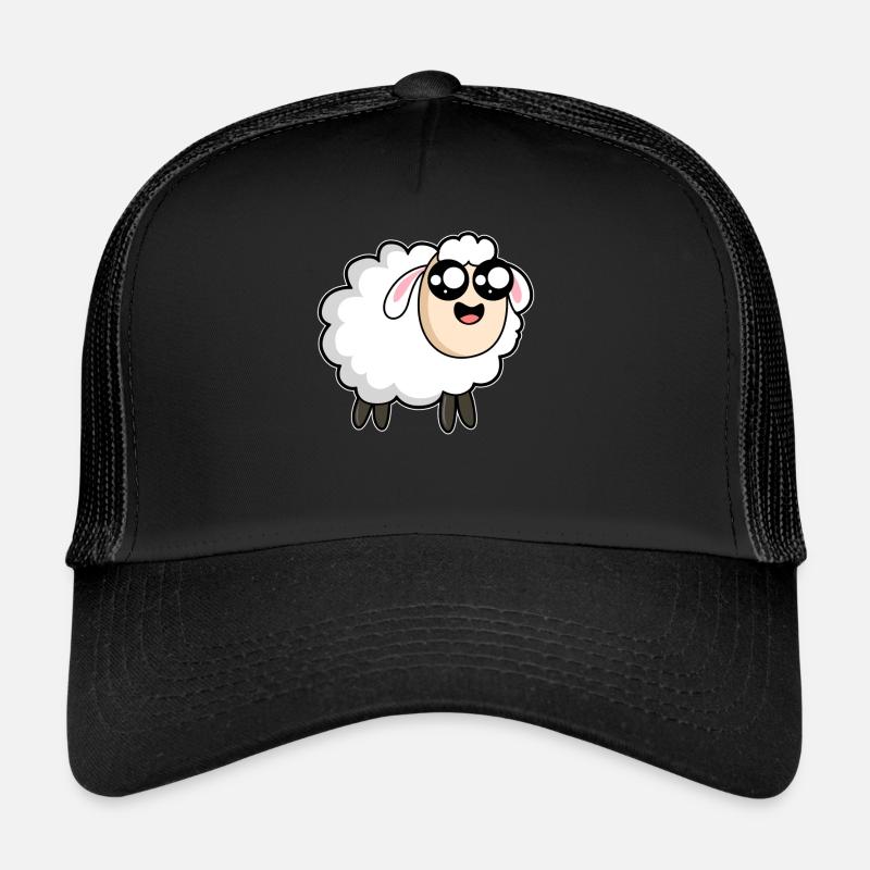 Bande dessinée comique de moutons Casquette trucker 