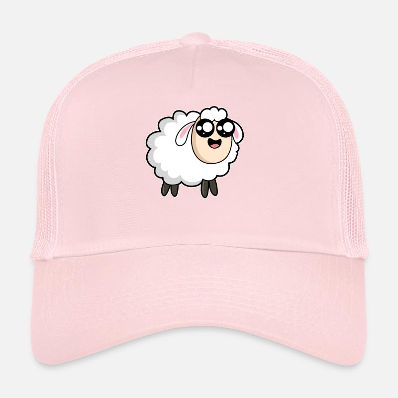 Sheep comic cartoon Trucker Cap