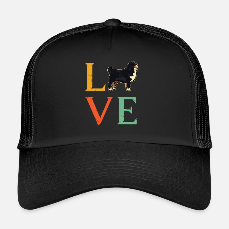 Chemise Bouvier Bernois - Bouvier Bernois - Casquette trucker  - noir/noir