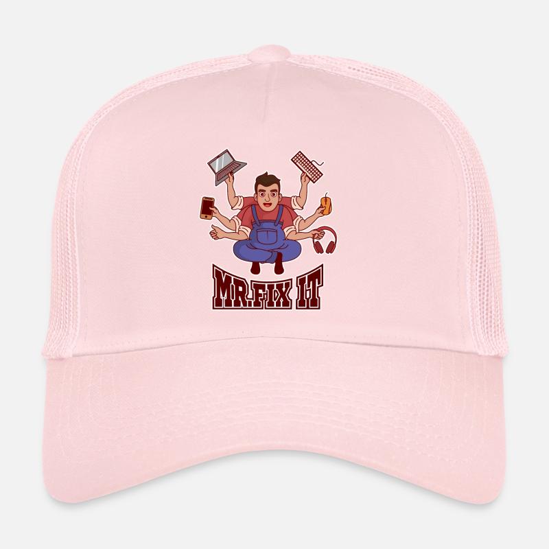 M. Fix IT Admin Exploitation IT Informaticien Casquette trucker 