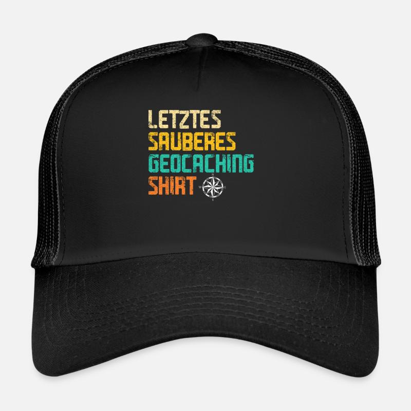 Geocacher Caching Cache Geocache Geocachen Lustig Trucker Cap