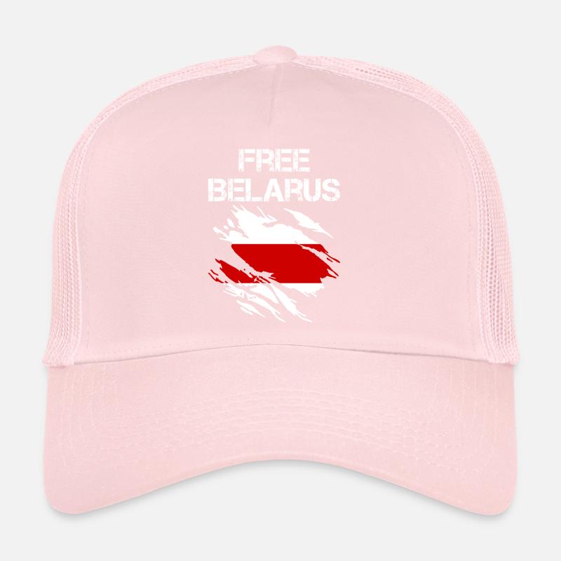 Drapeau Biélorussie Bélarus Casquette trucker 