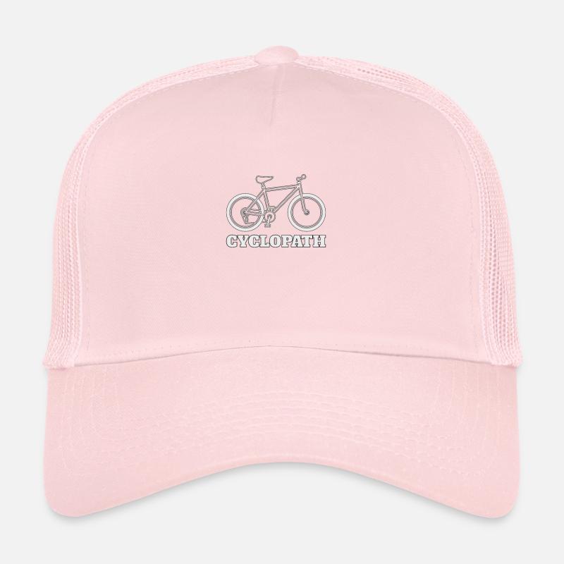 Conception cyclopathe pour les amateurs de vélo Casquette trucker 