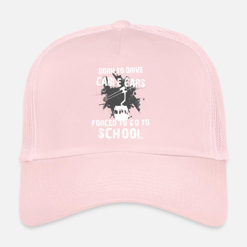 HIPSTER CABLE CAR VINTAGE RACING Trucker Cap