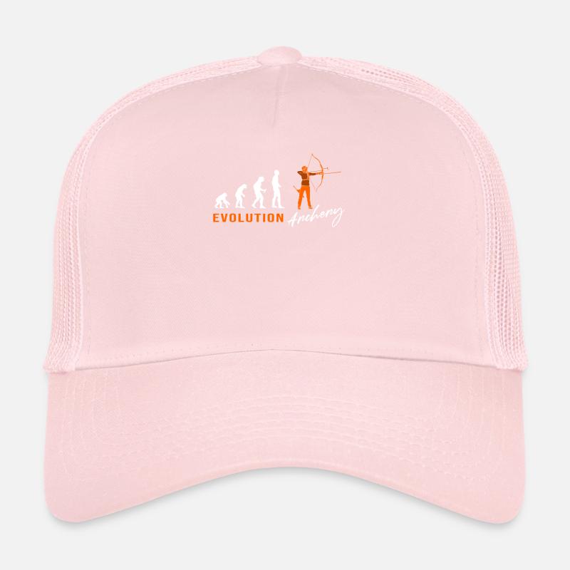Evolution Bogenschießen Bogenschütze Bogen Trucker Cap
