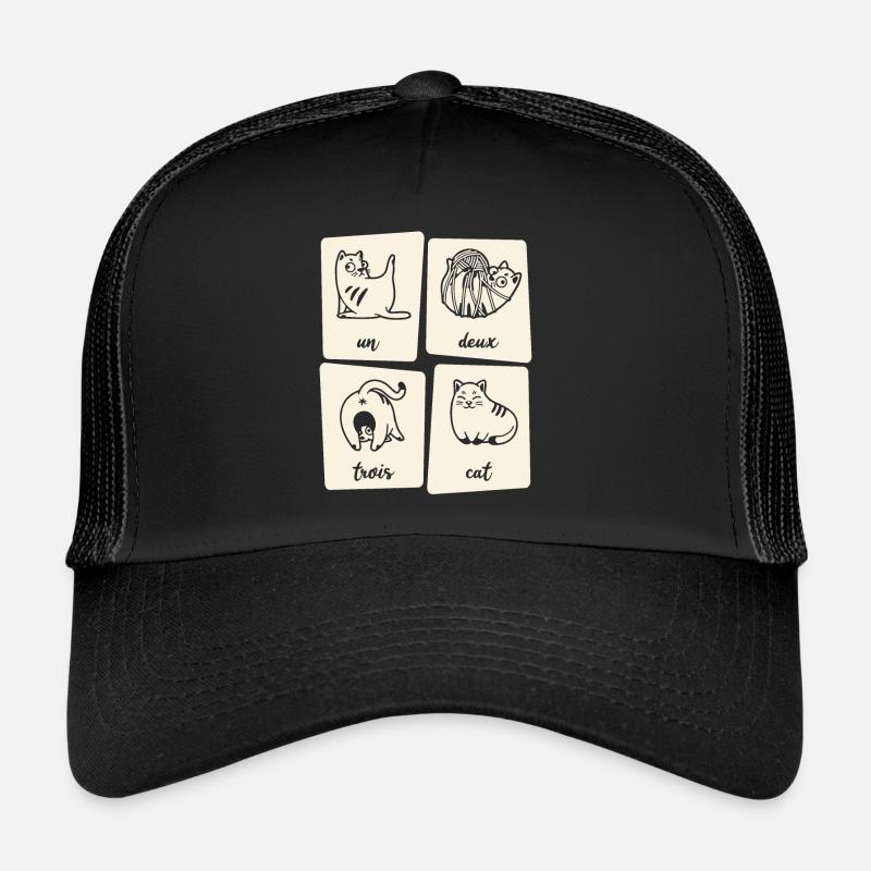 Les fans d'Un Deux Trois Cat Casquette trucker 